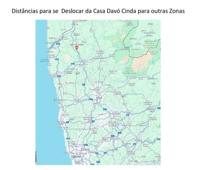 Casa Davo Cinda Villa Паредес де Коура Екстериор снимка